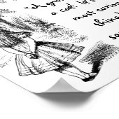 アリスとチェシャ猫 ポスター (角)