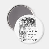 アリスとチェシャ猫 マグネット (正面/裏面)