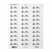 アリスとフーカ喫煙キャタピラ ラベル (フルシート)