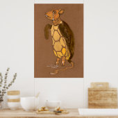 アリスとワンダーランドの森のキャラクター絵画ズ–7 ポスター (キッチン)