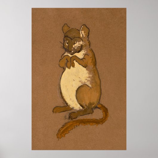 アリスとワンダーランドの森のキャラクター絵画ズ–8 ポスター (正面)