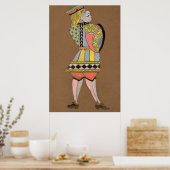 アリスとワンダーランドフォレスト絵画キャラクターズ13 ポスター (キッチン)