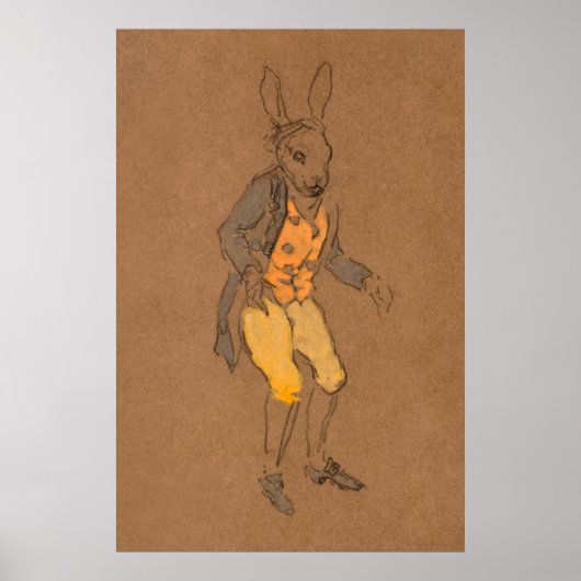 アリスとワンダーランドフォレスト絵画キャラクターズ–5 ポスター (正面)