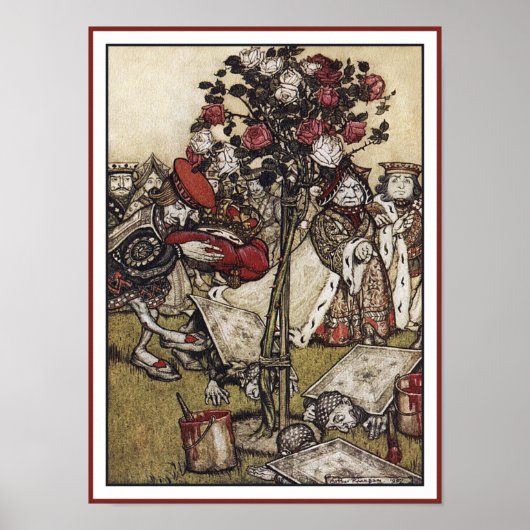 アリスとワンダーランド – アーサー・ラックマン ポスター (正面)