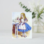 アリスと一緒に「飲んで」薬 ポストカード (スタンド正面)