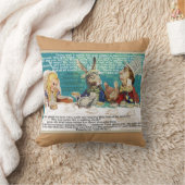 アリスと不機嫌の帽子屋のパーティー クッション (ブランケット)