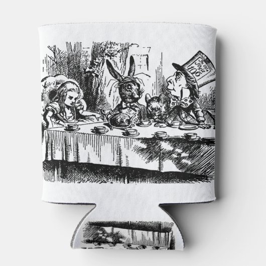 アリスと不機嫌のHatterティーパーティーギフト 缶クーラー (裏面)