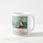 アリスと不機嫌帽子屋さんと三月うさぎさん コーヒーマグカップ (正面右)