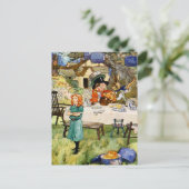 アリスと不機嫌帽子屋さんの紅茶パーティー ポストカード (スタンド正面)