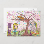 アリスと友だち ポストカード (正面/裏面)