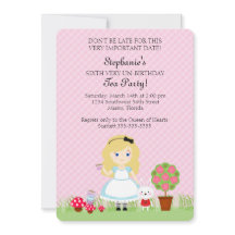 アリスと彼女のティーパーティー