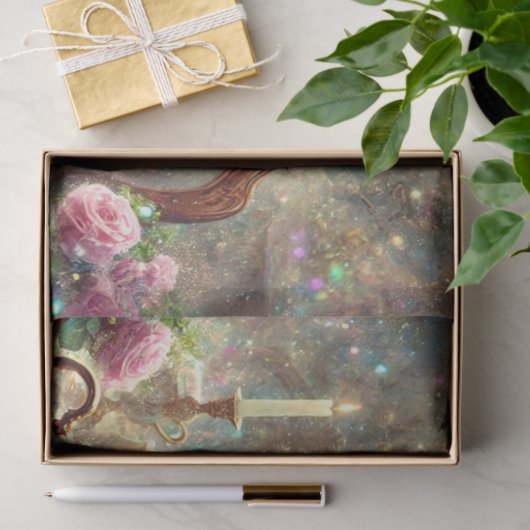 アリスと白うさぎファンタジーの切り離し 薄葉紙 (ギフト)