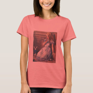 アリスと白うさぎ Tシャツ