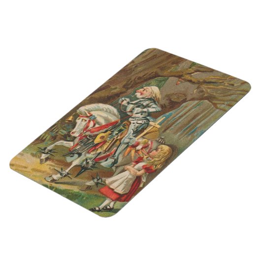 アリスと白の騎士(ナイト) マグネット (左側)