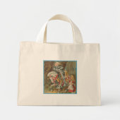 アリスと白の騎士(ナイト) ミニトートバッグ (正面)