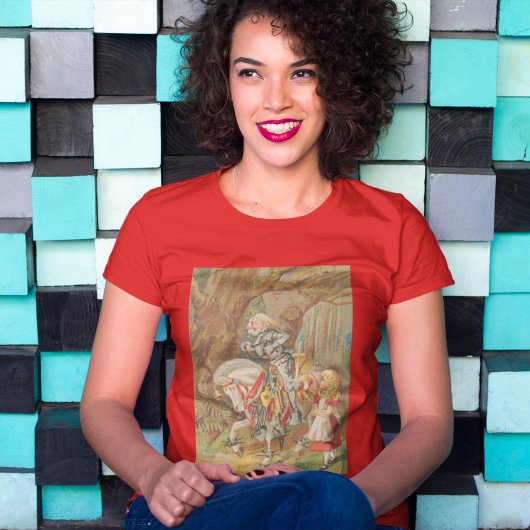 アリスと白の騎士(ナイト) Tシャツ