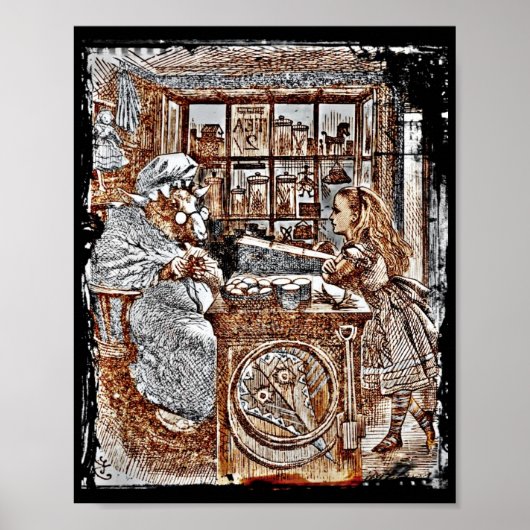 アリスと編み物ヒツジ ポスター (正面)