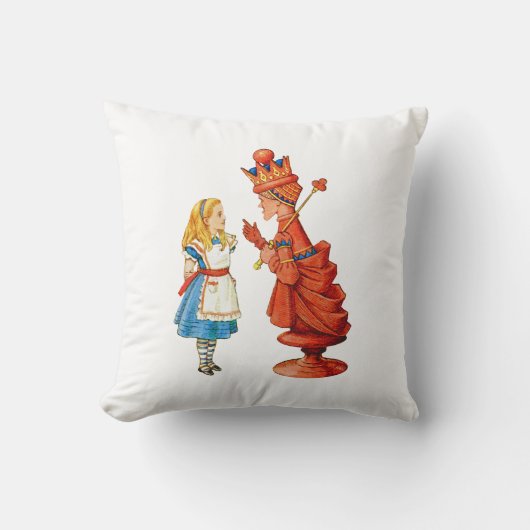 アリスと赤の女王 クッション (正面)