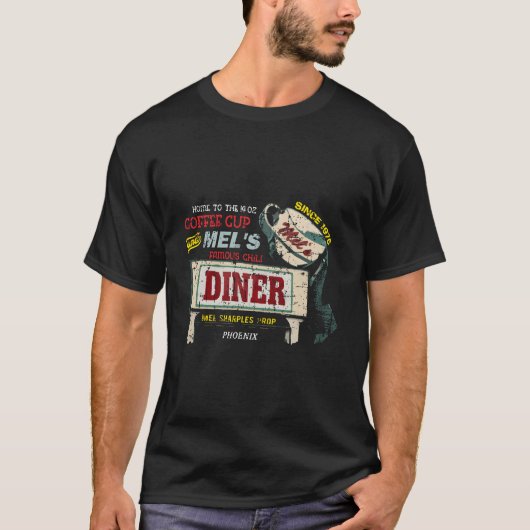 アリスに登場するメルの食堂(ディストressed) tシャツ (正面)