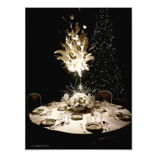 アリスのお茶パーティー フォトプリント            (正面)