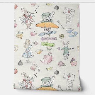 アリスのお茶パーティー 壁紙