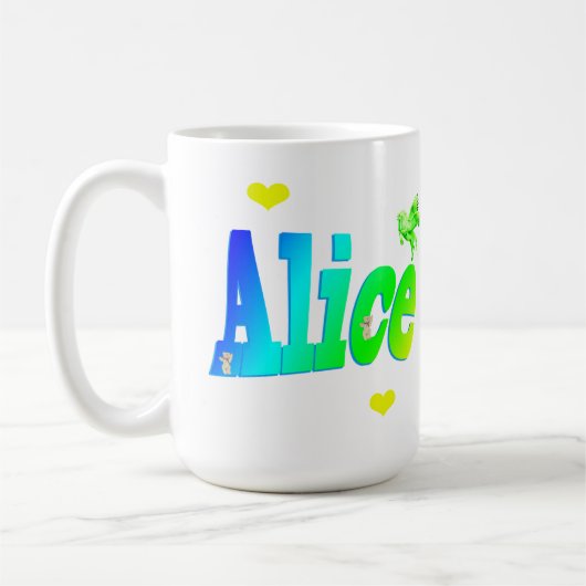 アリスのための色, コーヒーマグカップ (左)