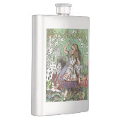 アリスのカードwonderlandハットウサギ フラスク (右)