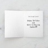 アリスのクルーザー誕生日カード カード (内部)