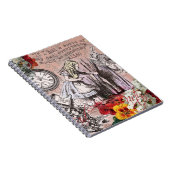 アリスのナンセンスワンダーカーテン ノートブック (右側)