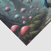 アリスのワンダーランドの白うさぎ#2デクページ 薄葉紙 (詳細)