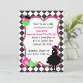 アリスの不思議なティーパーティーの招待状 招待状 (スタンド正面)