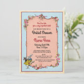 アリスの不思議の国のウサギパーティー招待状 招待状 (スタンド正面)