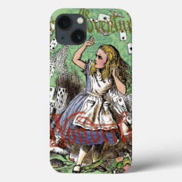 アリスの不思議の国のカード ハッター ウサギ iPhone 13ケース