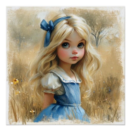 アリスの不思議の国のワールド: 不思議の国の幻想 ポスター (正面)