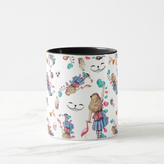 アリスの不思議の国はギフトのマグを冒険します マグカップ (中央)