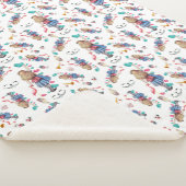 アリスの不思議の国はブランケットを冒険します シェルパブランケット (3/4)