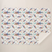 アリスの不思議の国はブランケットを冒険します シェルパブランケット (正面(横))