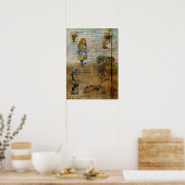 アリスの冒険 ポスター (キッチン)