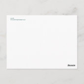 アリスの冒険 ポストカード (裏面)