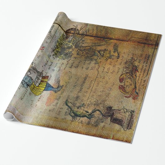 アリスの冒険 ラッピングペーパー (アンロールド)