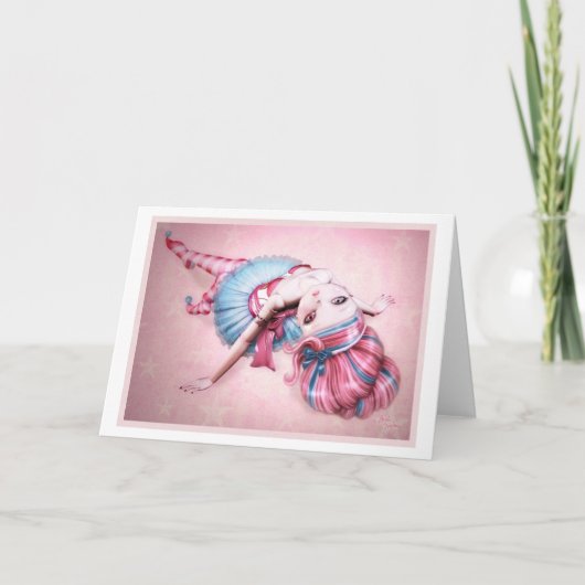 アリスの挨拶状 カード (正面)