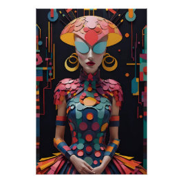 アリスの新しいアフタヌーンティーパーティー- Ken Gage Art ポスター