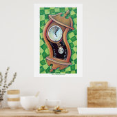 アリスの時計 ポスター (キッチン)