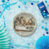 アリスの朝の茶時間 ペーパープレート (パーティー)