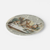 アリスの朝の茶時間 ペーパープレート (アングル)