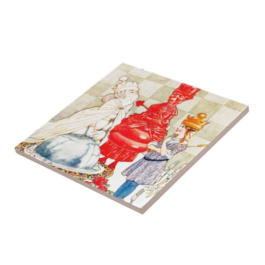 アリスの歌：魚のなぞなぞは タイル (側面)