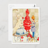 アリスの歌：魚のなぞなぞは ポストカード (正面/裏面)