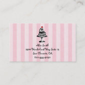 アリスの甘い店の名刺 名刺 (裏面)