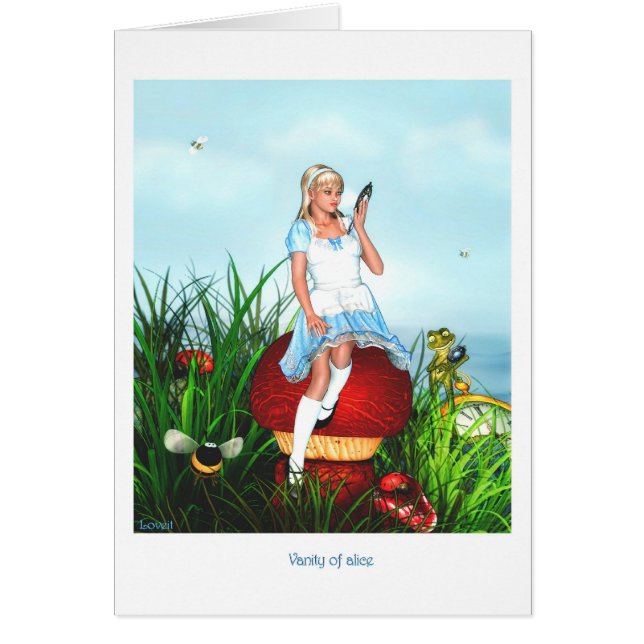 アリスの虚栄心 (正面)