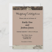 アリスの誕生日じゃないパーティー ウサギ ハッター 招待状 (正面)